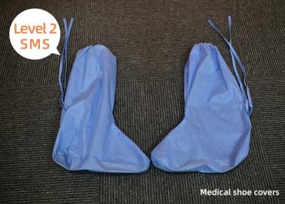 China Workplace Disposable Surgical Shoes Covers With Elastic Band for sale
