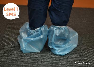 China Cubiertas protectoras de los zapatos del resbalón de la tela resistente al aire libre de SMS en venta