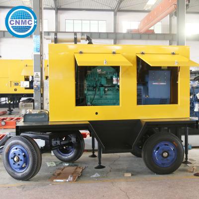 China Durable 400V Trailer Mounted Generator , Water Cooled Cummins Mobile Generator for sale