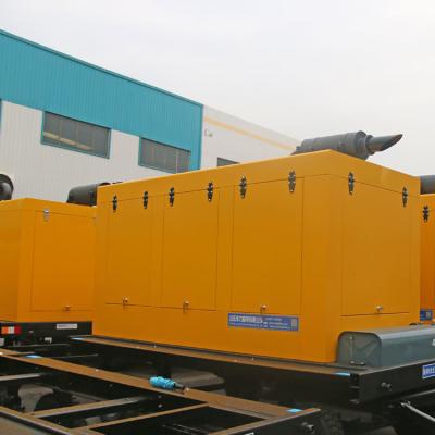 China 360KVA Mobile Generator Light Tower Multi Function Air Cooled for sale