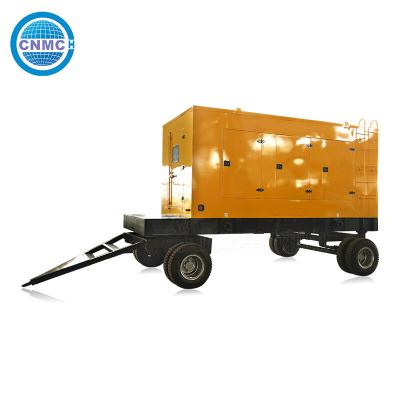 China Practical Mobile Power Generator Mounted On Trailer 1500RPM 1800RPM for sale