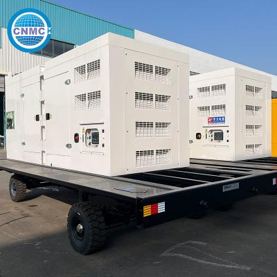 中国 100KW モバイル  ディーゼル発電機 3 段階 空気冷却電気 販売のため