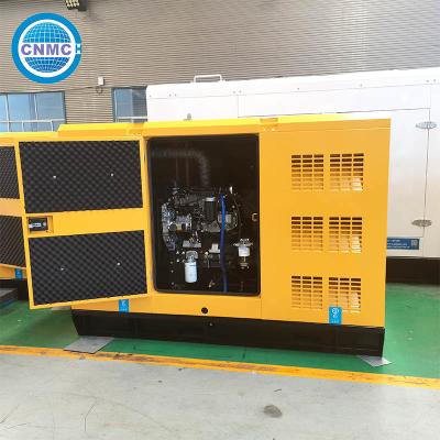 China Soundproof Cummins Diesel Silent Generator Mobile Type With Water Cooling for sale