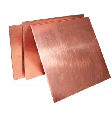 China Mirror Copper Plated Sheet Metal 1m 2m 3m 6m Machining Industry ASTM B36 ASTM B194 for sale