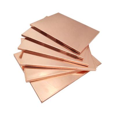 China 1/2H 3/4H Copper Plate Sheet ASTM DIN EN 0.5mm 0.6mm 0.7mm for sale