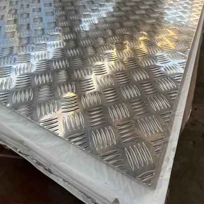 China Placa quadriculada de alumínio em relevo 1 mm 2 espessura anodizada 1 polegada 3003 6061 T6 à venda