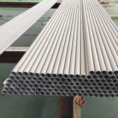 China EN 10357 Hairline SS Round Pipe Sanitary Tube TP304L TP316L TP347 TP321H TP310 for sale