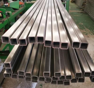 China JIS G3459 316 Square Stainless Steel Tube 2.3m 3m 3.8m Length Square Shape for sale