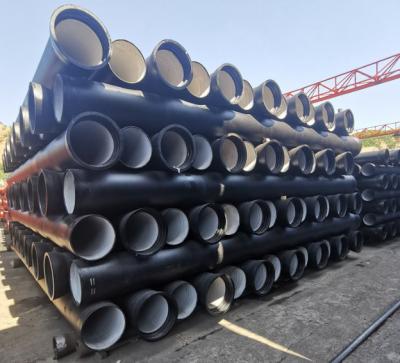 China ISO 2531 / EN 545 Cement Lined Ductile Iron Pipe Class K9 C40 C30 C25 For Potable Water Custom for sale