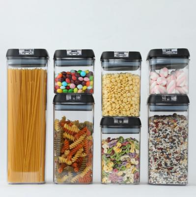 China 0.5L 0.8L 1.2L Sealed Food Containers PS PP ABS Plastic Kitchen Organizer for sale