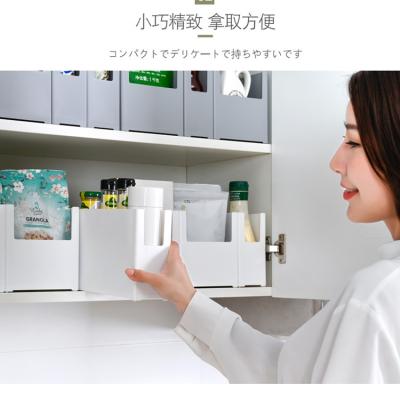 Cina Organizzatore di plastica dello spazio dell'organizzatore 3mm di stoccaggio della cucina bianca di PS in vendita