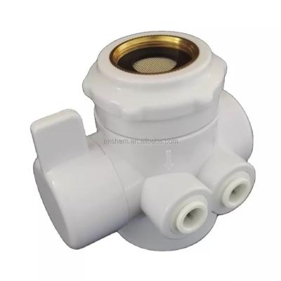 China Water Purifier Spare Parts Plastic Water Valves For Home Kitchen for sale