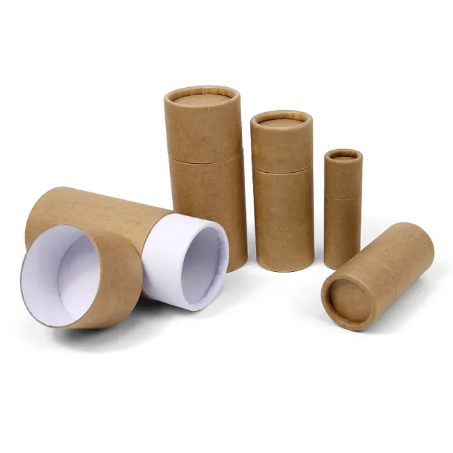 Emballage écologique fait sur commande de tube de papier d'emballage de boîte de cylindre de carton de Firstsail avec la poignée pour le café Bean Bath Salt Tea de nourriture de bouteille d'eau