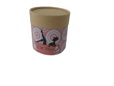 Chine CMYK a imprimé l'emballage créatif de tube de papier d'emballage de rond de C2S C1S pour la nourriture à vendre