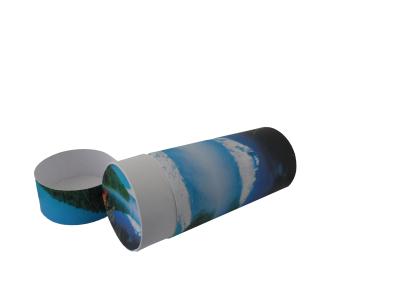 Chine CMYK a imprimé l'emballage créatif de tube de papier d'emballage de rond de C2S C1S pour la nourriture à vendre