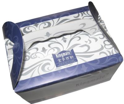 China Cartão elegante dobrável luxuoso da grande Kraft caixa de presente de papel rígida de 300 G/M à venda