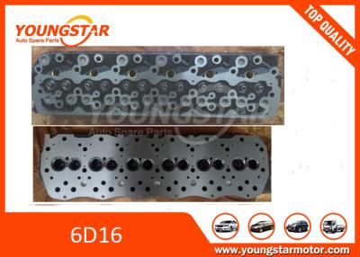 China ME993502 6D16T Mitsubishi Engine Performance Cylinder Head On A Kobelco Excavator for sale
