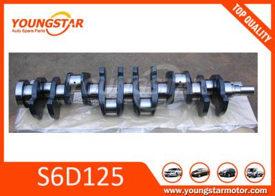 China Forged Steel vehicle crankshaft For KOMATSU S6D125  6151-31-1110 for sale