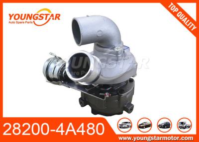 China D4CB 125KW Aluminium Car Turbo Charger For Hyundai 28200-4A480 for sale