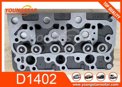 China Casting Iron Kubota Cylinder Head Assy / Truck Spare Parts D1402 for sale