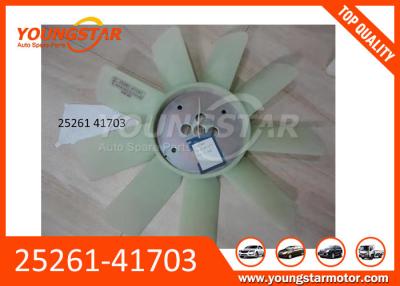 China Piezas del motor de enfriamiento de automóvil de la aspa del ventilador del radiador 2526141703 para Hyundai en venta