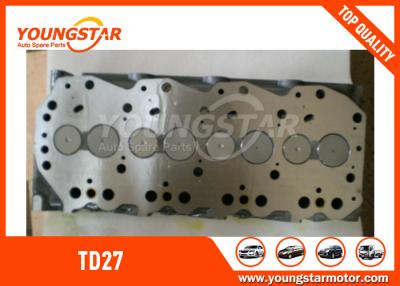 China NISSAN TD27 Terrano Complete Cylinder Head With Injector Diameter - 20MM for sale