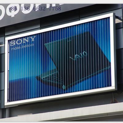 China water-proof aluminium panel prism display sign for sale