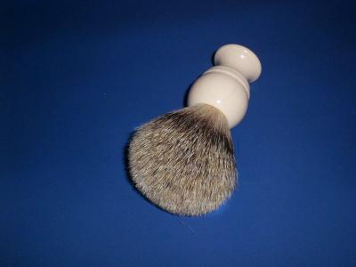China Resin Handle 100% Super Badger Shaving Brush Silvertip #AAB122 for sale
