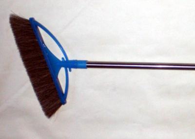 China PP Fiber Animal Hair Brushes / Floor Cleaning Brush Stainless Steel Rod for sale
