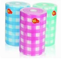 Perforated Wavy Pattern Spunlace Non Woven Fabric For Kitchen Rag Rolls