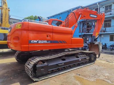 China Máquina escavadora usada 2018 anos Doosan DX225LC da esteira rolante com a cubeta 1m3 à venda