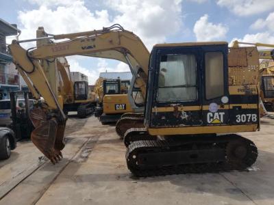 China 0.3M3 Construction Used CAT Excavators Caterpillar 307B E70B for sale
