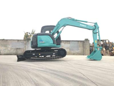 China A esteira rolante de SK70SR usou Mini Kobelco Excavator 0,4 M3 de 7 toneladas à venda
