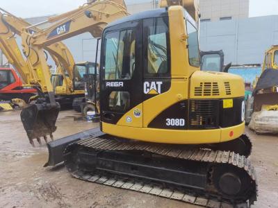 China Used Caterpillar Cat 308D Excavator Crawler Type 8t for sale