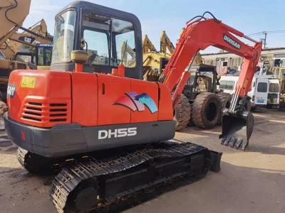 China 5t Used Mini Digger Doosan DH55 DH60 Crawler Excavator for sale
