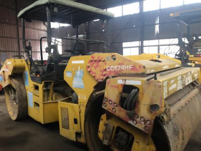 China Used Dynapac CC624 CC622 Double Drum Road Roller 13t Compactor for sale