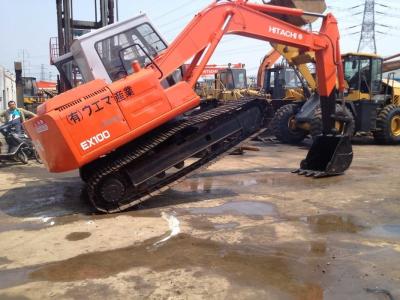 China 6 Cylinders 10 Ton Used Hitachi Excavator For Earth Moving EX100-1 for sale