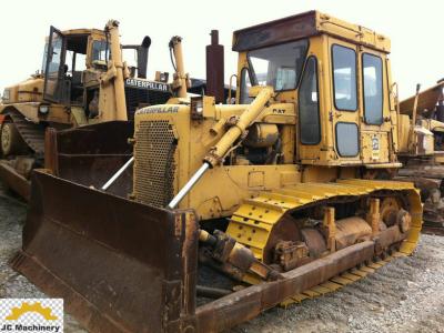 China Enclosed Cabin Used Cat Bulldozer D6D With New Track / Cat 3306 Engine for sale