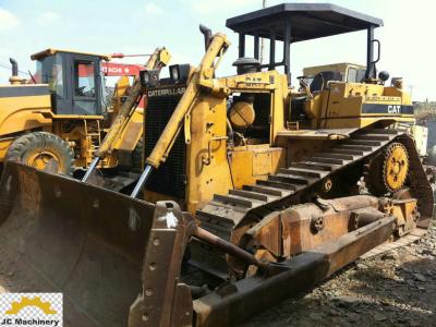 China Open Cabin Used Cat Bulldozer D6H Original Colour Six Cylinders 2008 Year for sale