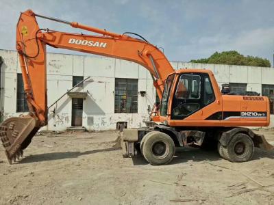 China High Efficiency Doosan Long Reach Excavator By Wheeled H150W-7  2014 Year for sale