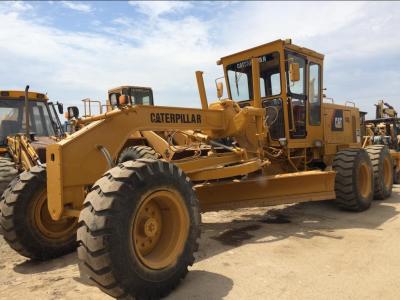 China High Speed CAT Old Motor Graders , Road Maintainer Grader 14G With 3 Shrank Ripper for sale