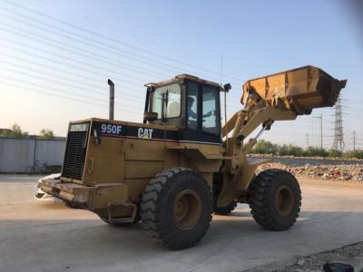 China Rubber Tire Used Cat Wheel Loader 950F 14210lb Operate Weight 8700mm*2400mm*3000mm for sale