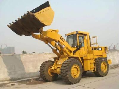 China Yellow Color Used CAT 966e Wheel Loader Sale , Cat Rubber Tire Loader for sale