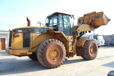 China Heavy Duty 8 Ton Used Cat Wheel Loader 980G Planetary Power Shift Transmission Type for sale