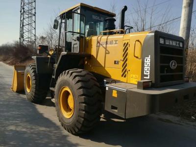 China 65hp Power Second Hand Old Payloader SDLG LG956 Wheel Loader High Performance for sale