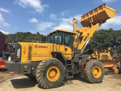 China Wechai Engine SDLG Used Payloaders Road Construction Equipment LG956  2016 Year for sale
