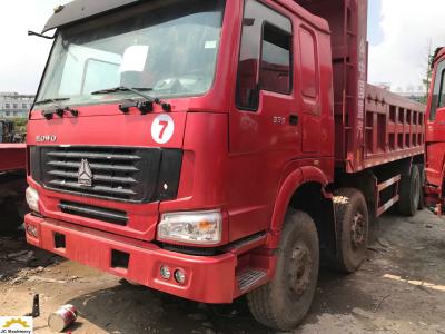 China Sinotruk HOWO 8X4 Second Hand Dumper Truck 25 Cubic Meters 336 Horsepower for sale