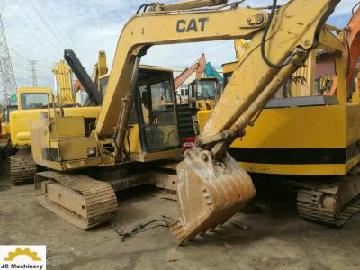 Cina 7 tonnellate hanno utilizzato l'escavatore Caterpillar E70B importato dal Giappone gatto originale E120B E200B del CAT E70B dell'escavatore di colore del ³ da 0,3 m. in vendita