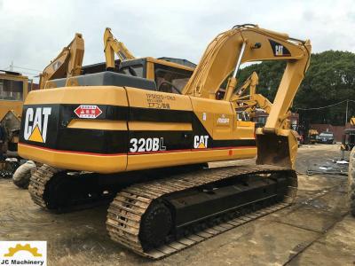 China Semi Automatic 20 Ton Used CAT Excavators CAT 320B 5320h Working Hour for sale