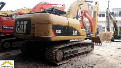 Chine l'excavatrice de chenille de Caterpillar d'heure de travail 3800h, 20 tonnes a utilisé l'excavatrice de 320 chats à vendre